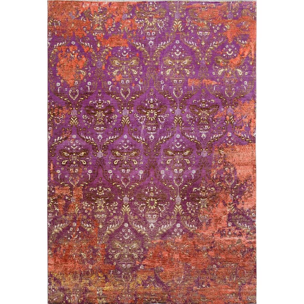 Modern Carpet -Wool&Silk- 9x12