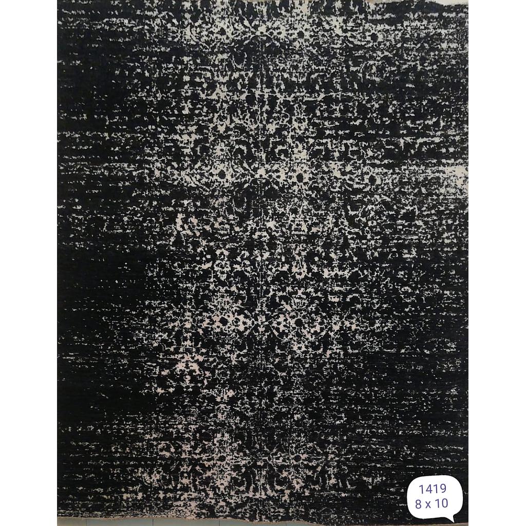 Suzani Carpet -Wool&Silk- 8x10