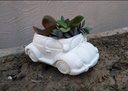 The Volkswagen Foxy Planter - White