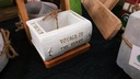 The Book shaped Planter - White