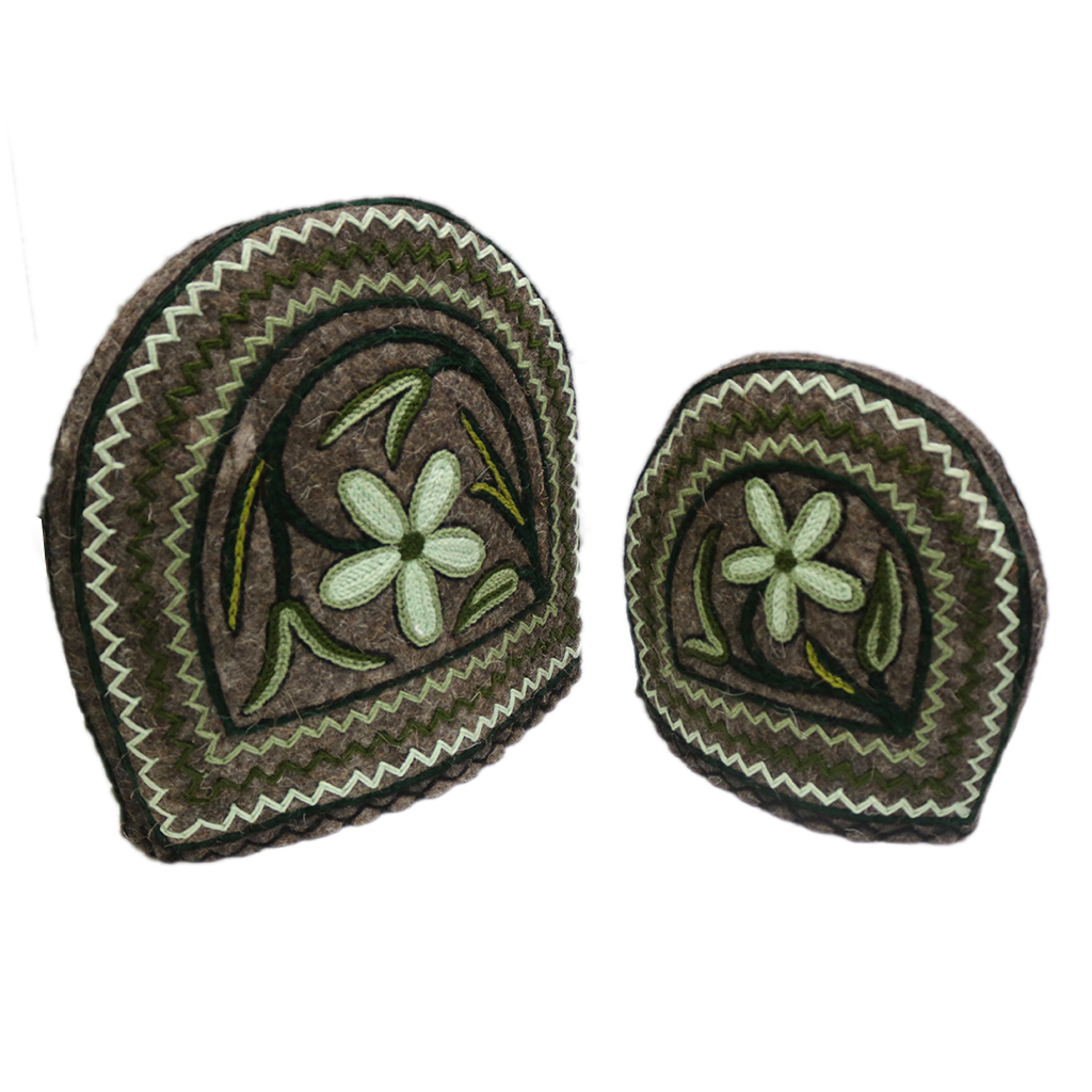  Hand Embroidered Tea Cozy set