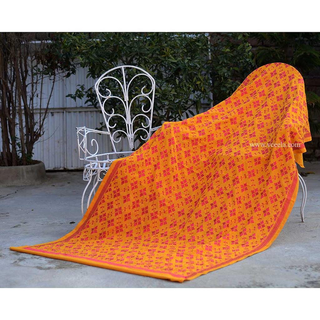 Phulkari Embroidered Shawl