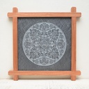 Carved Stone Wall Hang