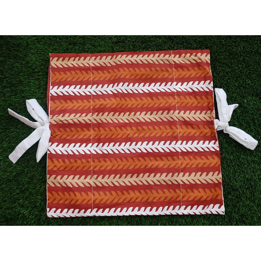 Printed Bow Cushion Cover