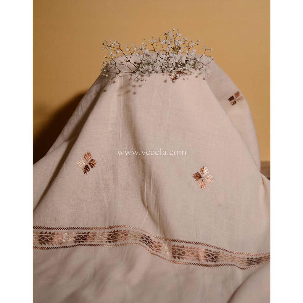 Hand embroidered dupatta