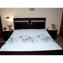 Bed Spread with Embroidery