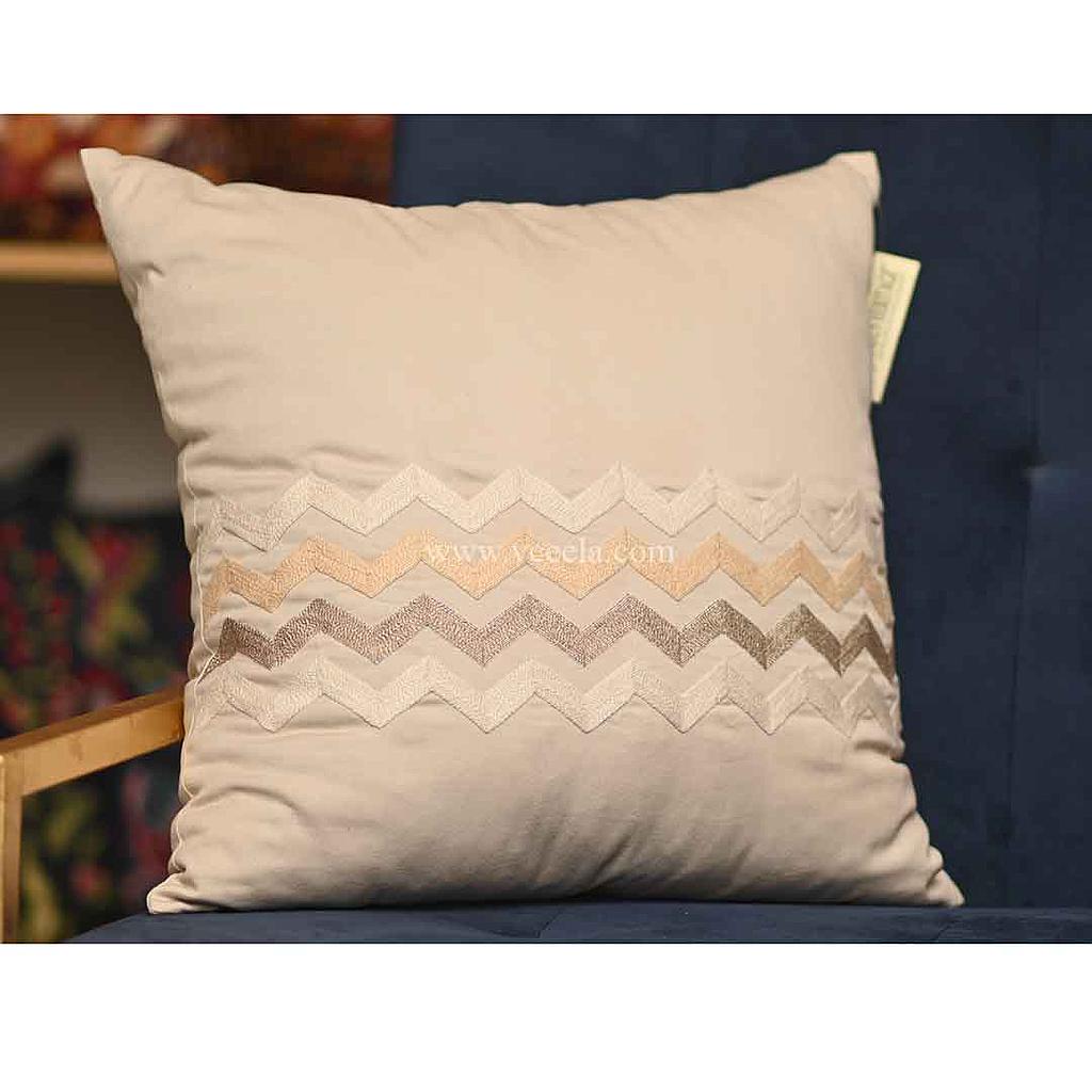 Hand Embroidered Cushion Cover