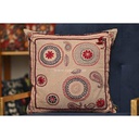 Hand Embroidered Cushion Cover