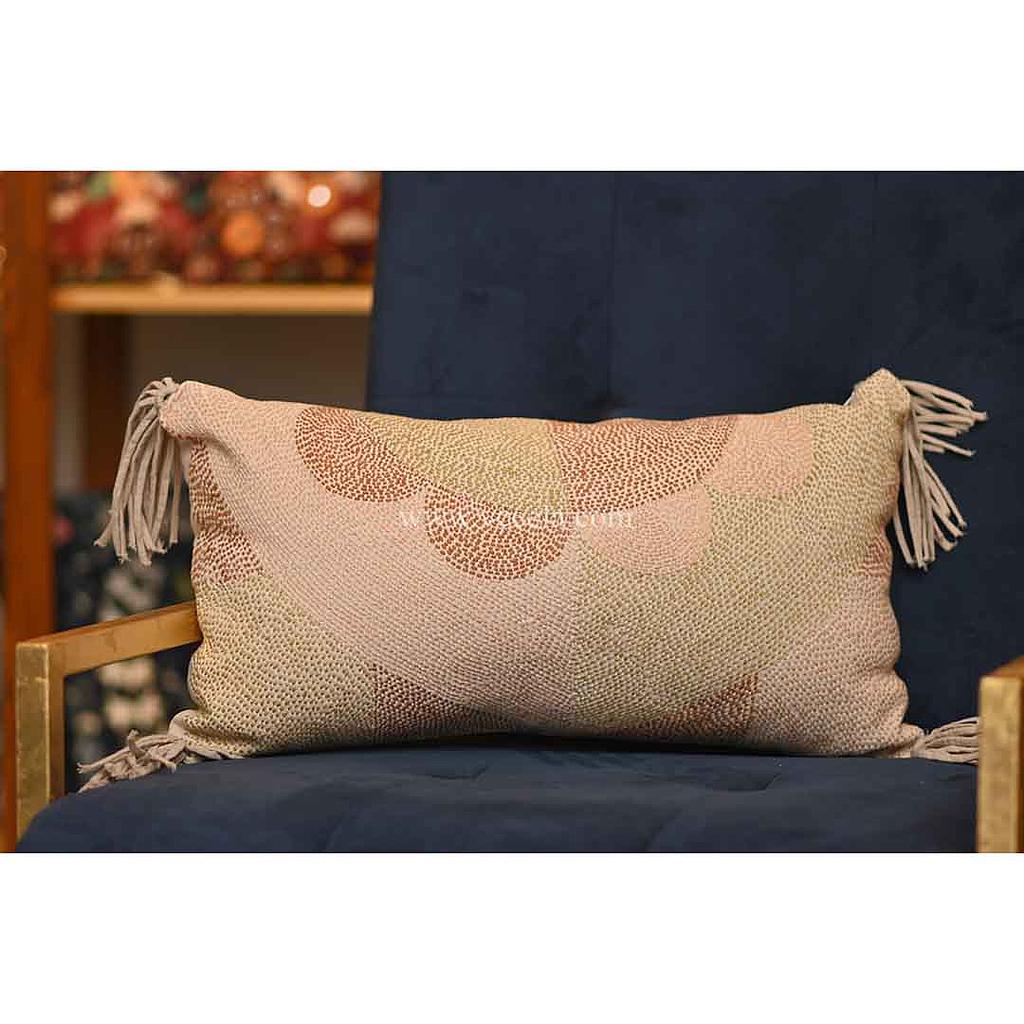 Hand Embroidered Cushion Cover