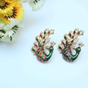 Peacock Tops / Earrings - Kundan Jewellery