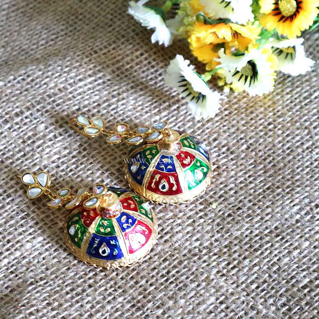 Earrings / Tops - Antique Saraiki Jewellery