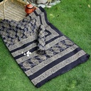 Gold work Ajrak - 2 piece suit  