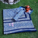 Gold work Ajrak - 2 Piece Suit  