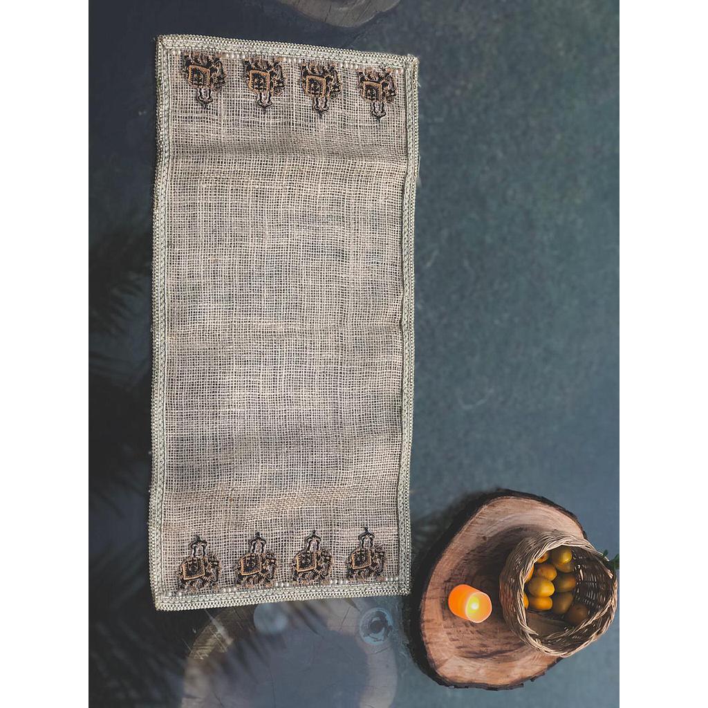 Jute crafted table mat