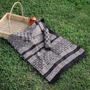 Gold work Ajrak - 2 Piece Suit    