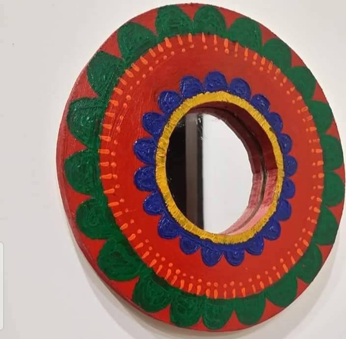Hand Painted Mirror