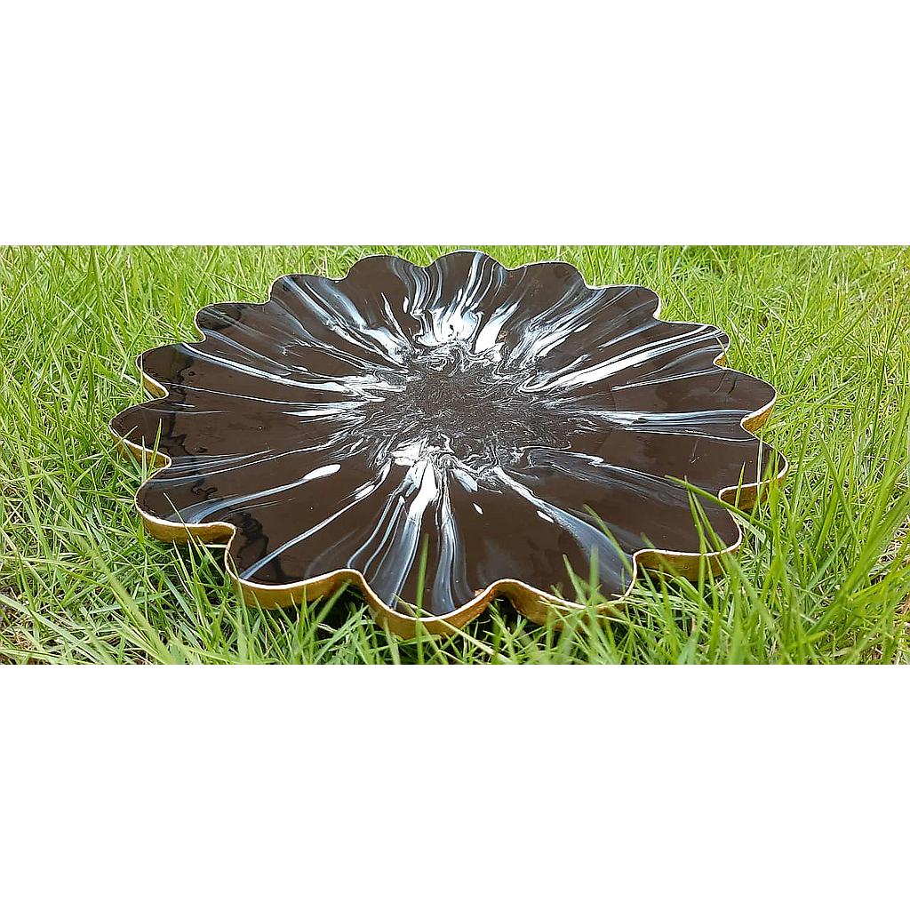 Resin vanity tray
