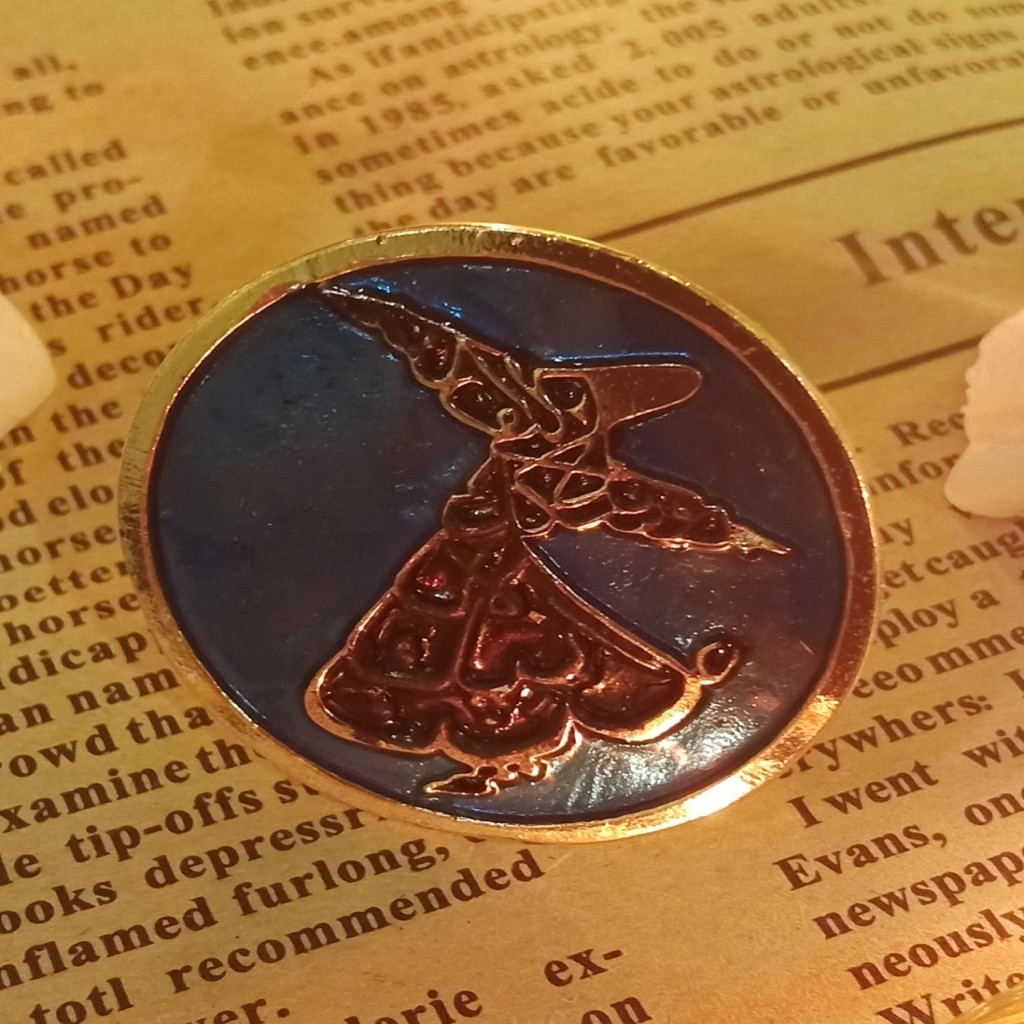 "عشق" - Round Whirling Dervish Ring