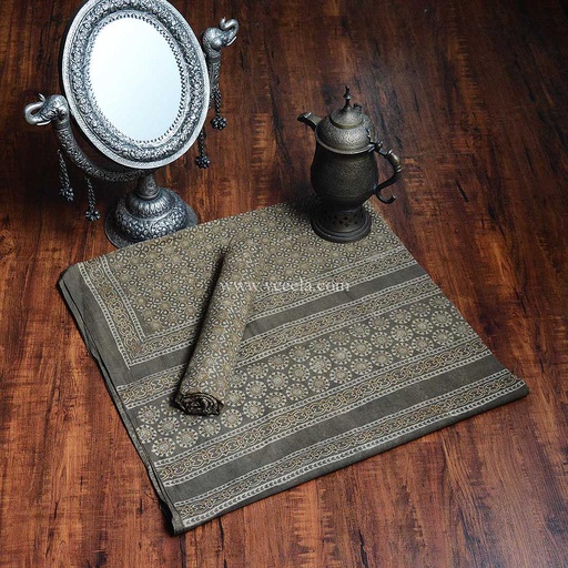 [PK0299-CF-AJK-009125] Ajrak - 2 Piece Suit  