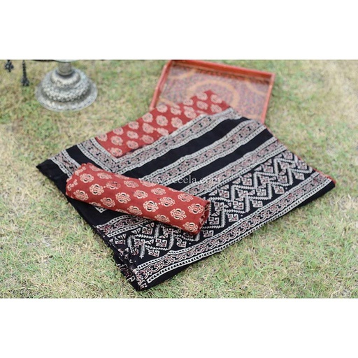 [PK2739-CF-AJK-009157] Ajrak  2- Piece Suit