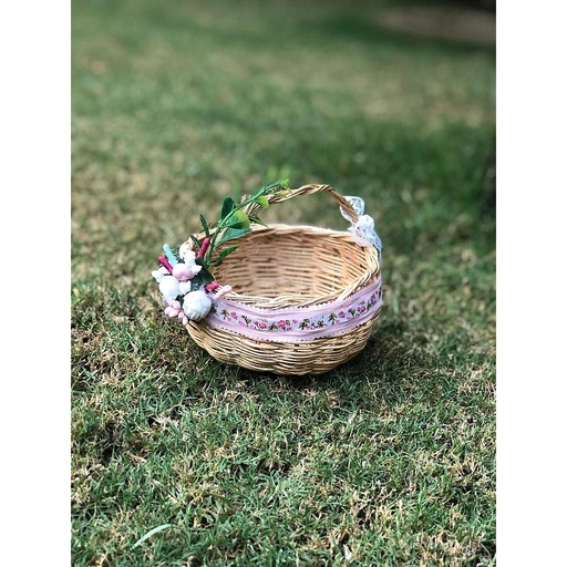[PK3000-HM-BKT-009271] Mini wooden basket