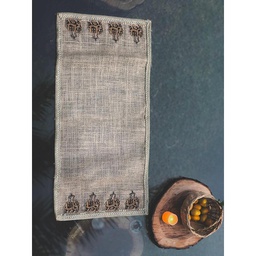 [PK3000-HM-KMA-009274] Jute crafted table mat