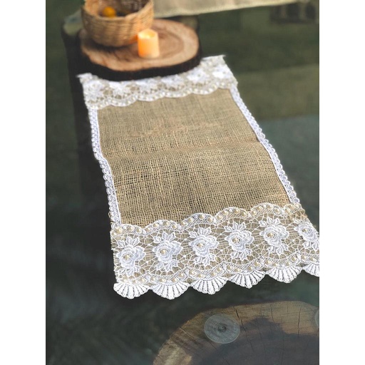 [PK3000-HM-KMA-009276] Jute crafted table mat