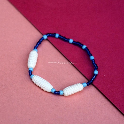 [PK0075-CF-BON-009499] Camel Bone Craft Wrist Chain