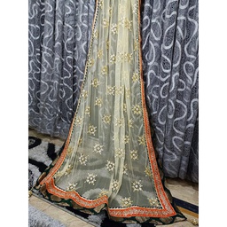 [PK3342-CW-GEN-010614] Beautiful handmade gota dupatta for mehndi and nikkah