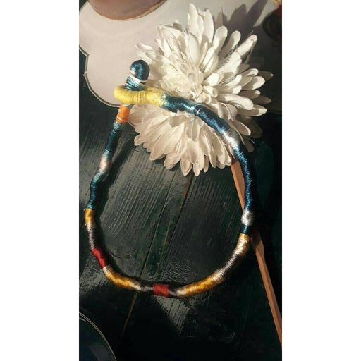 [PK3275-GN-GEN-011054] African rope necklace V