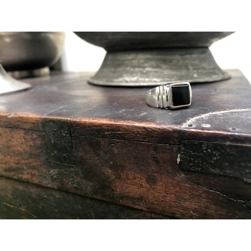 [PK3216-JW-GEN-011675] Aqeeq men ring