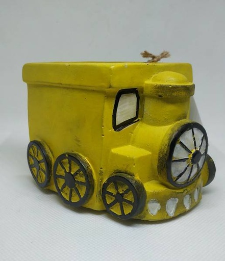 [PK0849-GN-GEN-011743] The Train Planter YELLOW