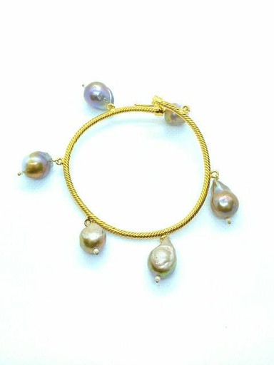 [PK2838-JW-BNG-011917] Pearl Bangle