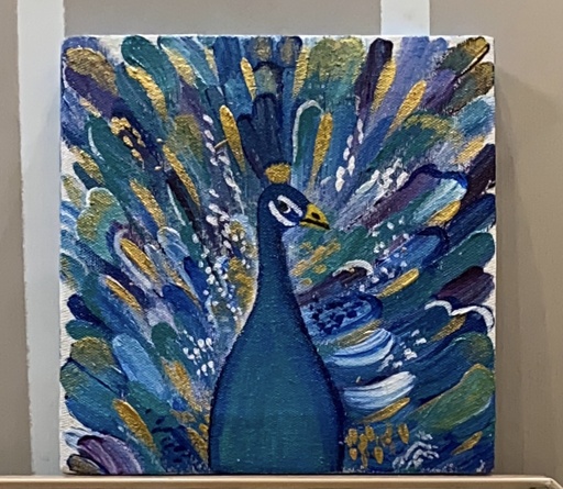 [PK3904-AR-ACR-012375] Peacock Love
