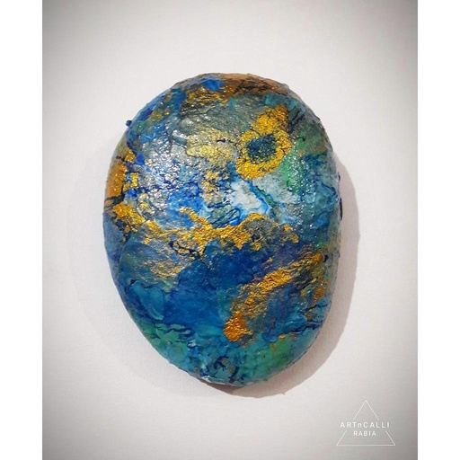 [PK4174-AR-ACR-012668] "Shine" A Painted Stone