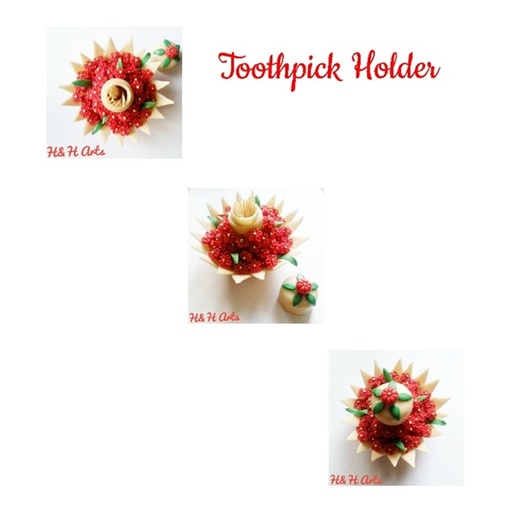 [PK1048-GN-GEN-012671] Handmade Toothpick Holder