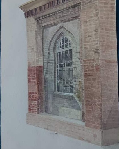 [PK4249-AR-WAT-012844] The old window