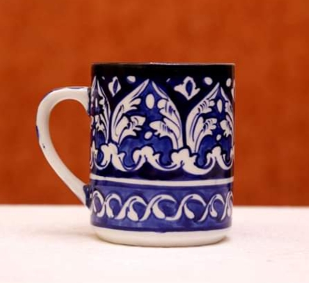 [PK2982-GN-GEN-012933] Blue Pottery Mug