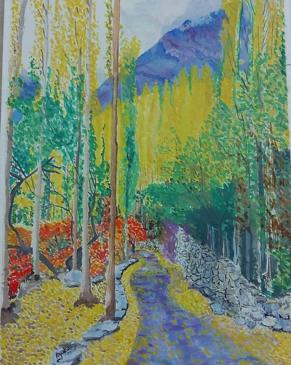 [PK4249-AR-WAT-012940] "Hunza Valley"