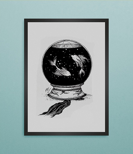 [PK4301-AR-PEN-013266] "Saltwater" Artwork