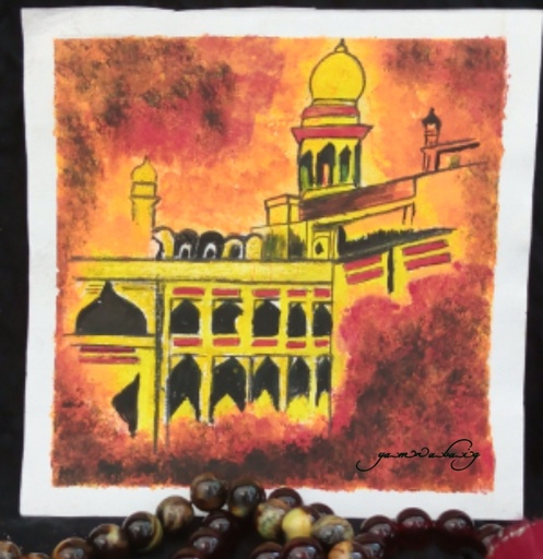[PK4292-AR-ACR-013332] Beauty of mosque