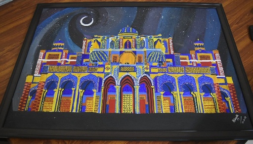 [PK4148-AR-ACR-013512] Sharjah Light Festival (Mosque)