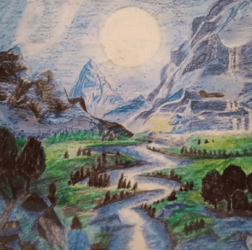 [PK4367-CF-ART-013570] Beautiful Night