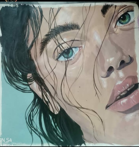 [PK4060-AR-ACR-013652] acrylic portrait