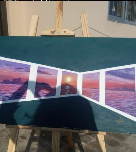 [PK4060-AR-ACR-013680] beautiful painting for home