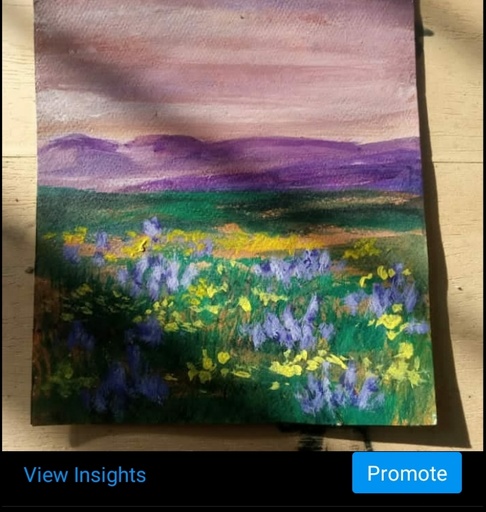 [PK4060-AR-ACR-013687] landscape painting