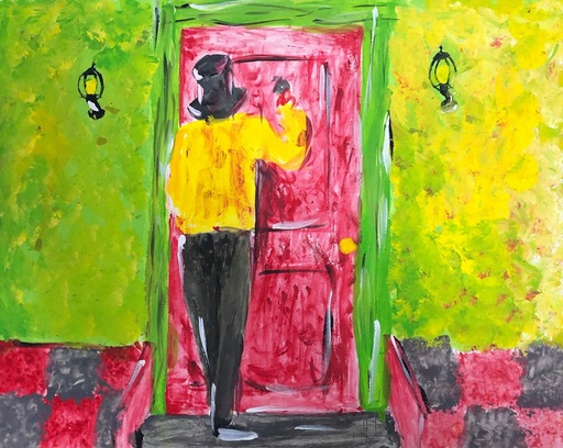 [PK4085-AR-ACR-013696] Dirty Cash - Fanart Acrylic Painting