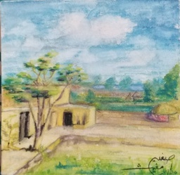 [PK4029-GN-GEN-013962] Watercolor Landscape
