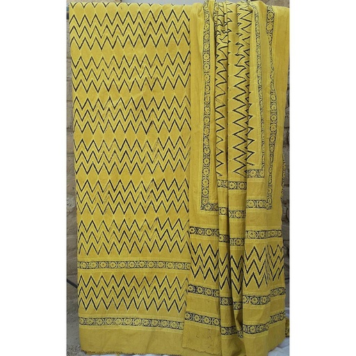 [PK4564-CW-UNS-014117] Yellow and Black ZigZak