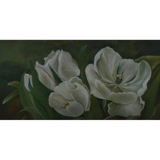 [PK4649-AR-PAI-014185] Tulip canvas wall Art